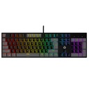 TECLADO | FANTECH | ATOM | MK886V2 | CABLEADO | ROJO-GRIS