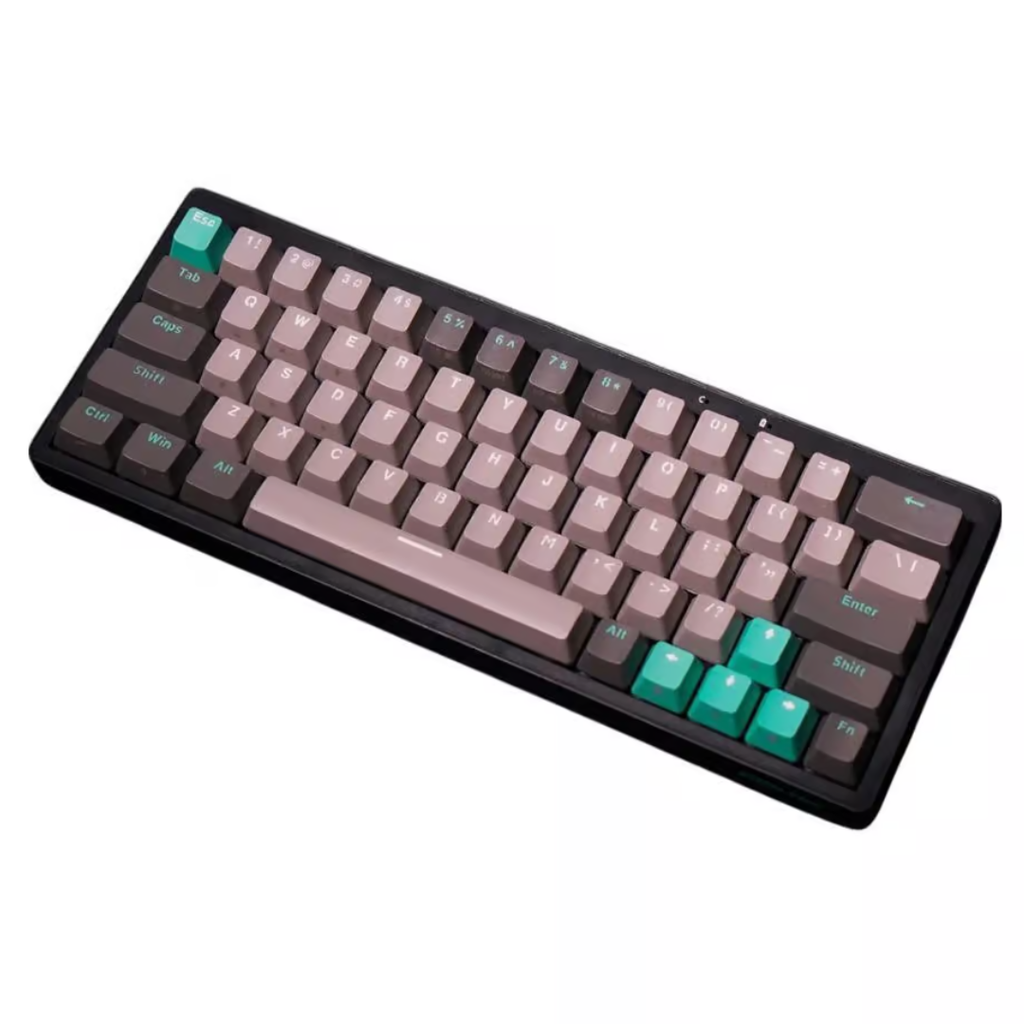 TECLADO FANTECH ATOM PRO63 MK912 INALAMBRICO SATURN SWITCH RED