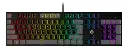 TECLADO | FANTECH | ATOM | 104 | MK886V2 | CABLEADO | GRIS | SWITCH AZUL
