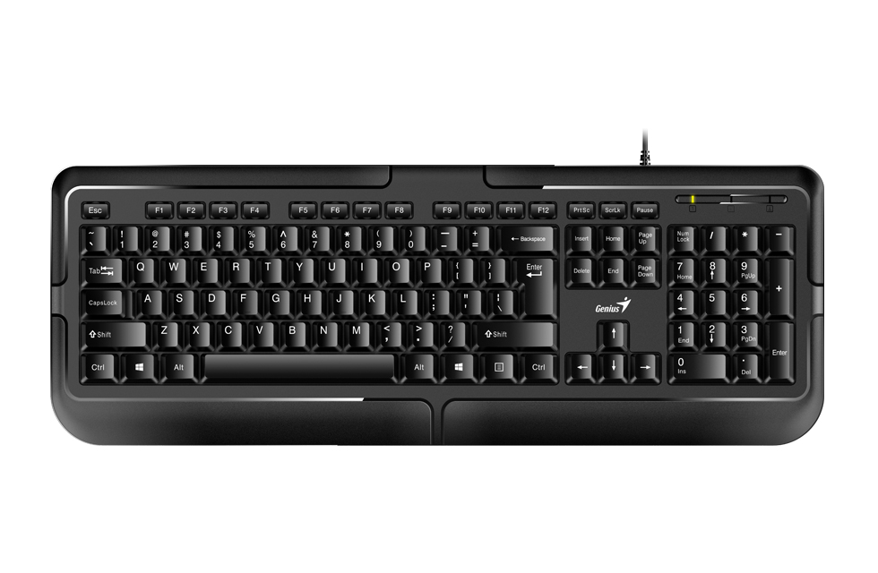 TECLADO | GENIUS | KB-118II | ESPAÑOL | NEGRO