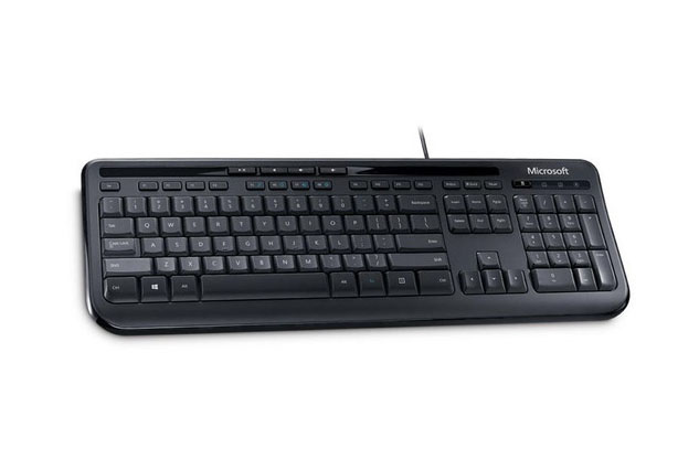 TECLADO MICROSOFT DESKTOP 600 ALAMBRICO USB NEGRO
