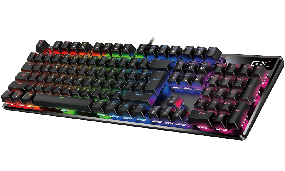 TECLADO GENIUS GAMING SCORPION K2 | MECANICO | RAINBOW | ESPANISH | USB | NEGRO