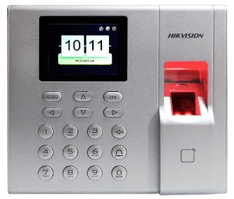 TERMINAL DE CONTROL DE ACCESO Y ASISTENCIA DS-K1T8003EF COMPATIBLE CON APP HIK-CONNECT (P2P) DS-K1T8003EF | LECTURA DE H
