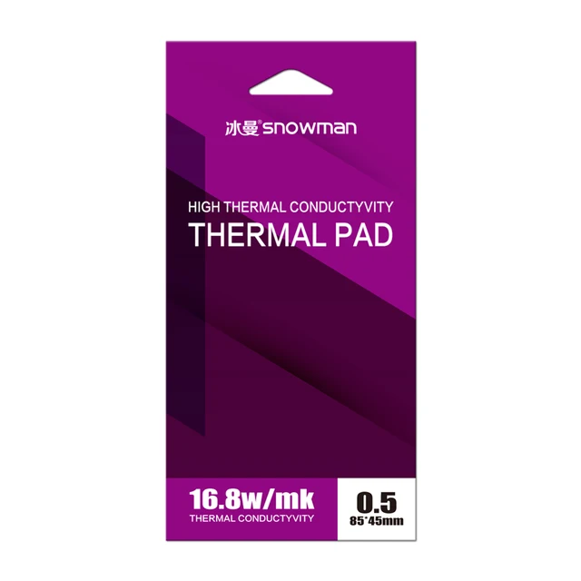 THERMAL PAD SNOWMAN HIGHT THERMAL CONDUCTYVITY13.8W|MK 85X45 X 2MM TPAD85452.0