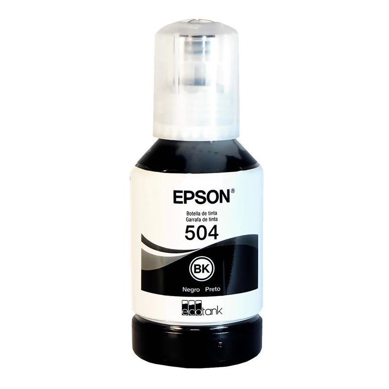 TINTA EPSON 504 IMPRESORA L4150 L4160 NEGRO  127ML