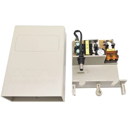 TRANSFORMADOR 12V 2 AMPER PARA CAMARAS DE SEGURIDAD EXTERIORES