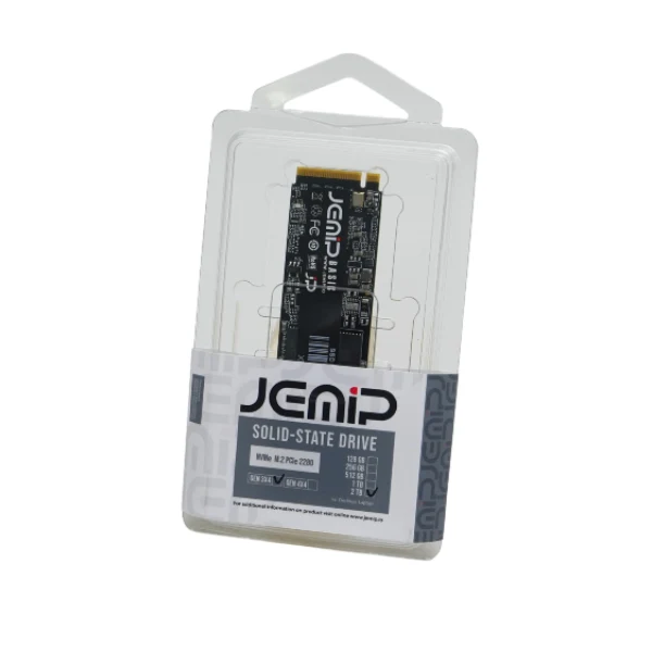 UNIDAD ESTADO SOLIDO M.2 JEMIP 2TB M.2280 PCIE M.2-PCIE-2TB