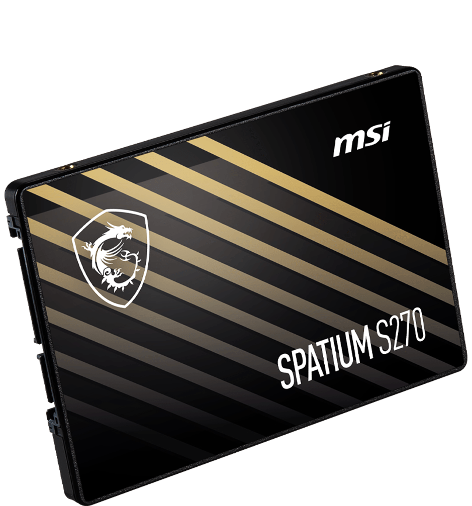 UNIDAD ESTADO SOLIDO MSI SPATIUM 480GB SSD 2.5" 3D NAND SATA 3 S270