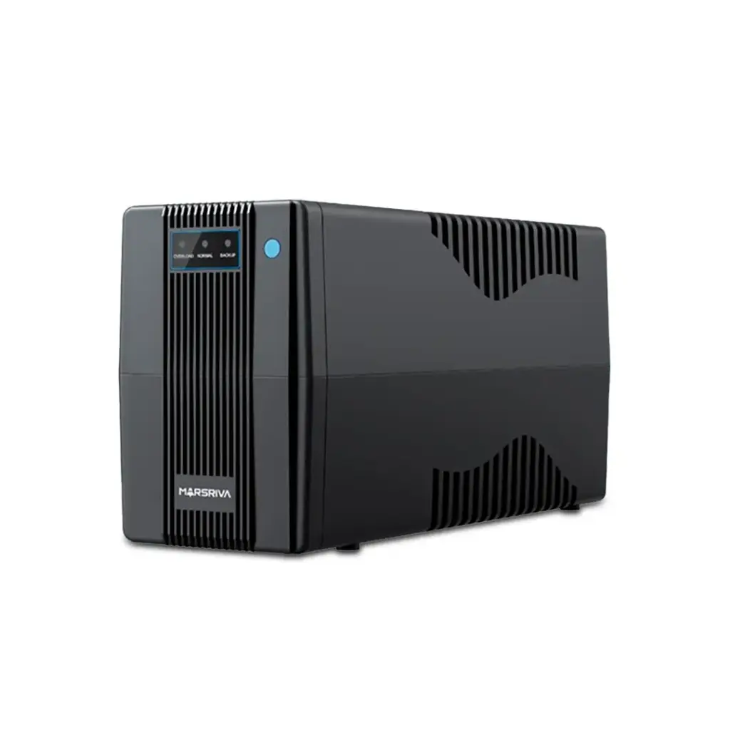 UPS INTERACTIVO MARSRIVA MR-UF1000 1000VA 600W 4 SALIDAS BATERIA 12V 9AH