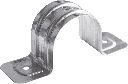 ABRAZADERA | METALICA PARA TUBO DE 1 | 1/2" | DOBLE | LESSO