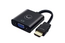 ADAPTADOR UNNO TEKNO HDMI MACHO A VGA HEMBRA AD4202BK