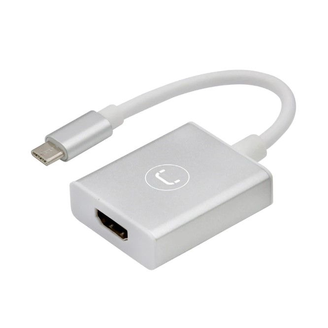 ADAPTADOR UNNO TEKNO TIPO C HDMI COMPATIBLE DISPOSITIVOS TECNOLOGIA AD3001SV