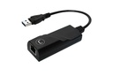 ADAPTADOR UNNO TEKNO USB 3.0 LAN ETHERNET 1GBPS CONECTIVIDAD AD3003BK