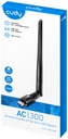 ADAPTADOR | USB | WIFI | CUDY | WU1400 | AC1300 | USB 3.0 | DUALBAND | 1 ANTENA