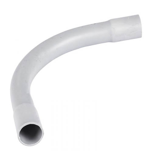 CURVA PARA TUBERIA PVC 1/2" LESSO BLANCA