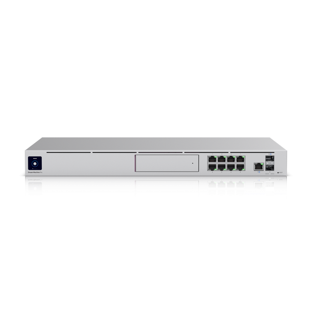 UBIQUITI UDM PRO DREAM MACHINE 8 PUERTOS GIGABIT + 1 PUERTO SFP 1GBPS + 1 PUERTOS SFP 10GBPS