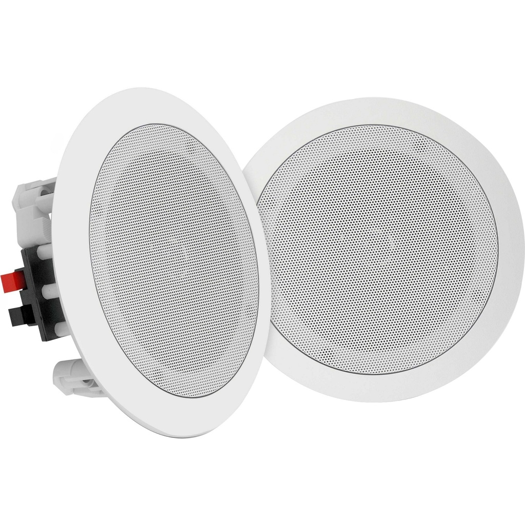 ALTAVOZ | CORNETA PARA TECHO | PYLE | PDIC1651RD | 5.25" | 2 VIAS | 150W | INTERIORES | EMPOTRABLE | BLANCA | 2 PACK