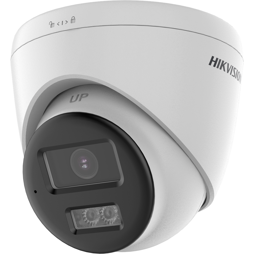 CAMARA DOMO TURBO HD DS-2CE78D0T-LTS 2MP 1080P LENTE 2.8MM EXIR +40MTS IR LUZ BLANCA AUDIO BIDIRECCIONAL IP67 DWDR