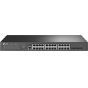 SWITCH TP-LINK SMART JETSTREAM GIGABIT 24 PUERTOS 4 RANURAS SFP+ 10GB ADMINISTRABLE TL-SG3428