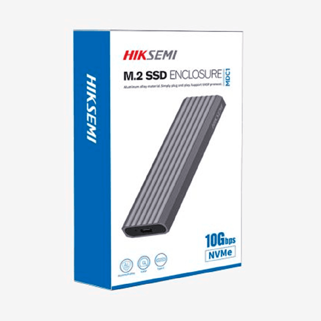 CASE | ENCLOSURE | HIKVISION | HS-HUB-MDC1(STD) | M.2 | NVME PCIE | USB | 3.2 | GEN 2 | TIPO C