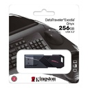 PENDRIVE KINGSTON 256GB DT EXODIA ONYX USB 3.0 DATA TRAVELER NEGRO