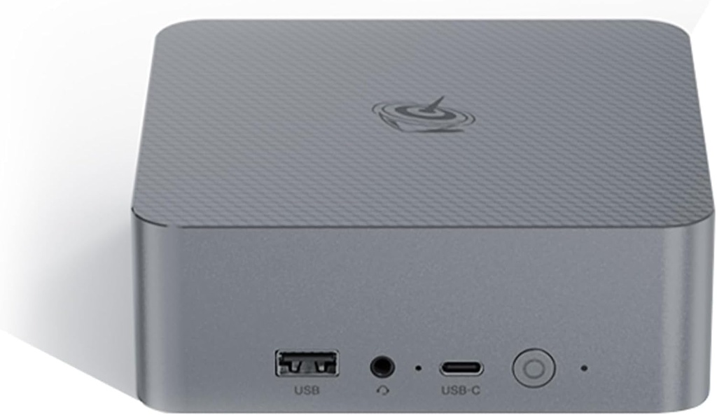 BEELINK MINI COMPUTADOR NUC EQR6 AMD RYZEN 5-6600U 24GB RAM LPDDR5 500GB SSD MILKY GREY