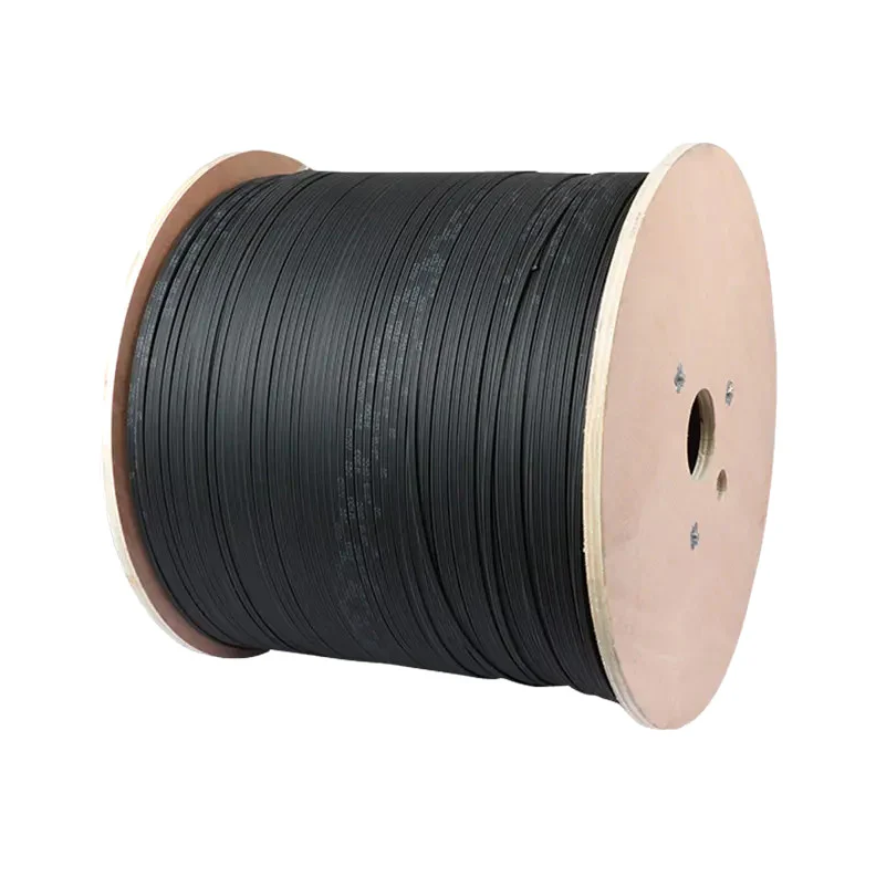 CABLE FIBRA OPTICA | TIPO DROP | 6 HILOS | 2 X 0.5 MM | FRP | 2 KM | MONOMODO GJYXFCH-6B6A2