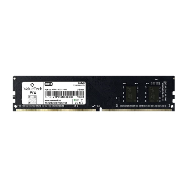 MEMORIA RAM 16GB DDR4 VALUETECH PARA PC 3200MHZ UDIMM