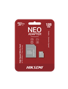 MEMORIA MICRO SD | HIKVISION | 128GB | HIKSEMI | CLASE 10 | UHS-I CON ADAPTADOR | HS-TF-C1-128G