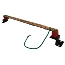 BARRA DE TIERRA | 19" | CON TORNILLOS | PARA RACK