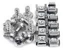 TORNILLOS Y GRAPAS PARA RACK QNET CANASTILLA JS-31 50 UNIDADES