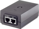UBIQUITI POE-48-24W-G ADAPTADOR POE 48VDC 0.5A 1 PUERTO GIGABIT HASTA 30W INDICADOR LED PROTECTOR DE PICOS