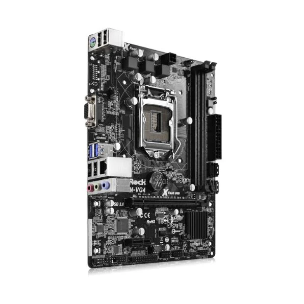 TARJETA MADRE SPIDERTEC H81 SOCKET 1150 4TA GEN 2XDDR3 1600MHZ 2XSATA 1X M.2 2X USB 3.0 VGA HDMI MICRO ATX