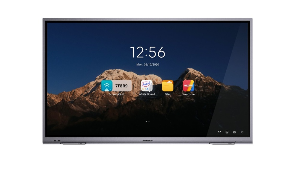 PANTALLA INTERACTIVA HIKVISION DS-D5B86RB|EL 86" PULGADAS ULTRA HD 4K MICROFONO TACTIL 3840 X 2160 ANDROID 11