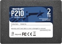 DISCO DURO SOLIDO | PATRIOT | 2TB | SSD | 2.5" | 3D NAND | SATA 3 | P210S2TB25