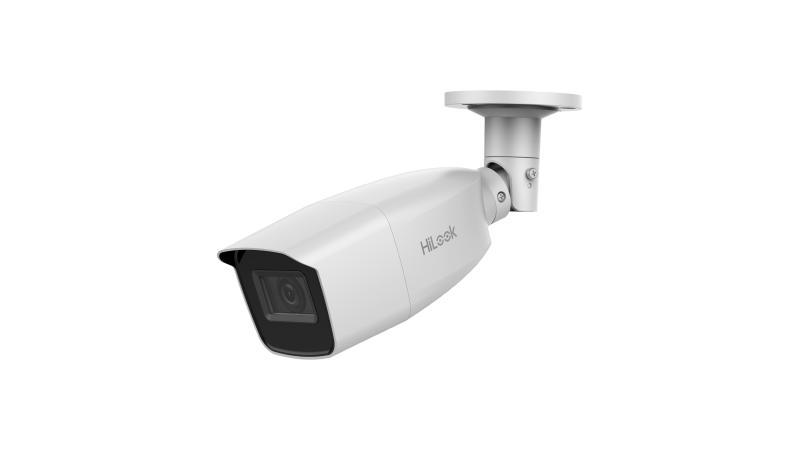 CAMARA BULLET HILOOK TURBOHD VARIFOCAL 2.8MM A 12MM 1080P 2MP IR 40MTS EXTERIOR IP66 DWDR THC-B320-VF