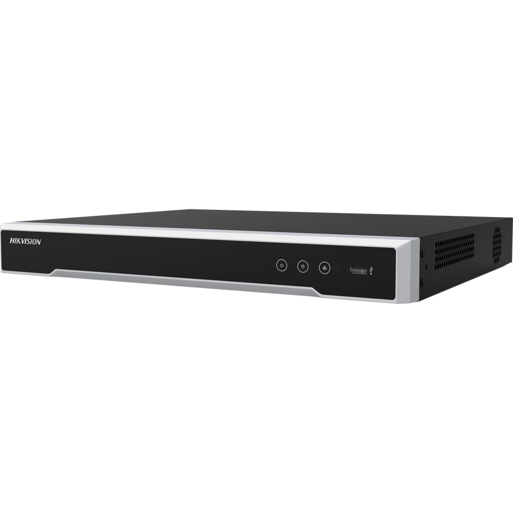 NVR 16 CANALES IP HIKVISION DS-7616NI-M2|16P | 32MP | 4K | 16 POE | 2 SATA | ALARMA E|S 4|1 SWITCH POE 300MTS 160MBPS | HDMI 4K | H265+