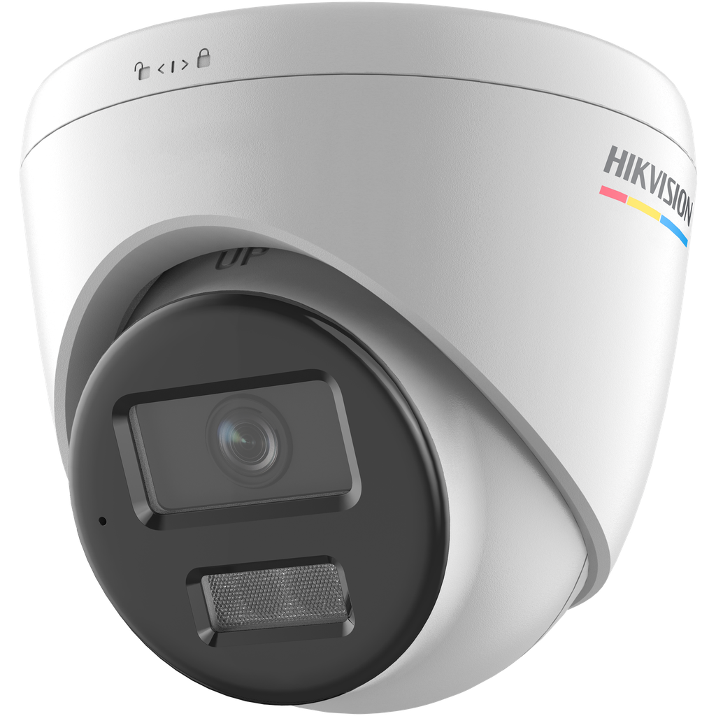 CAMARA DOMO IP HIKVISION 4MP | 2.8MM | DS-2CD1347G2H-LIU | IR 30 MTS | H.265+ | INTERIOR | LUZ DUAL | DWDR | PLASTICA | AUDIO INTEGRADO