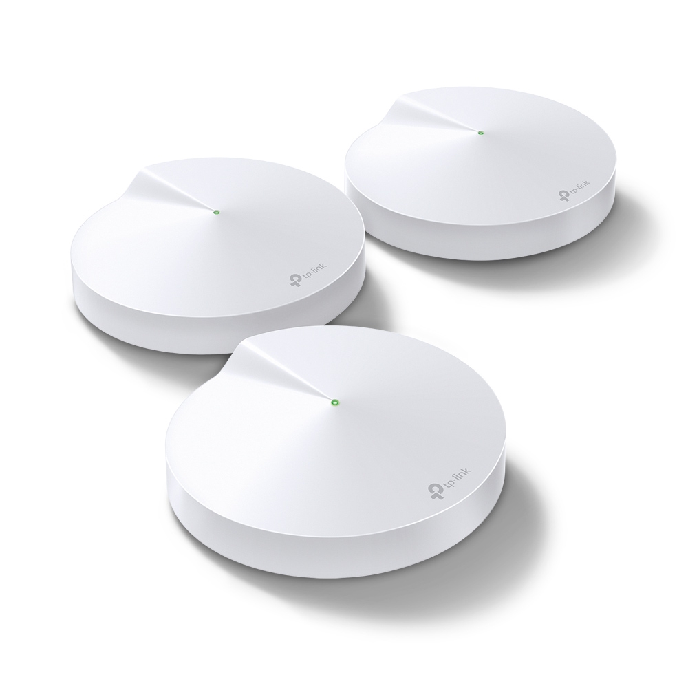 ROUTER TPLINK DECO M9 PLUS WIFI-MESH AC2200 EXTENSOR 2.4-5GHZ DOBLE BANDA BANDA WAN 3 PACK