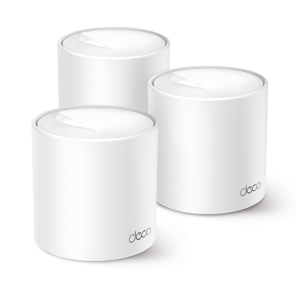 ROUTER TPLINK DECO X10 WIFI 6 MESH AI AX1500 EXTENSOR DUALBAND 2.4GHZ | 5GHZ GIGABIT 2 PACK