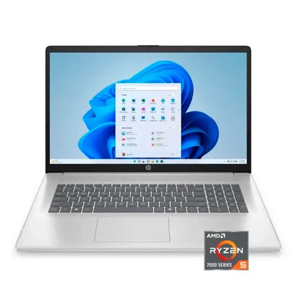 LAPTOP HP 17-CP2025DX | RYZEN 5 5000 | 8GB | 512GB SSD | 17"