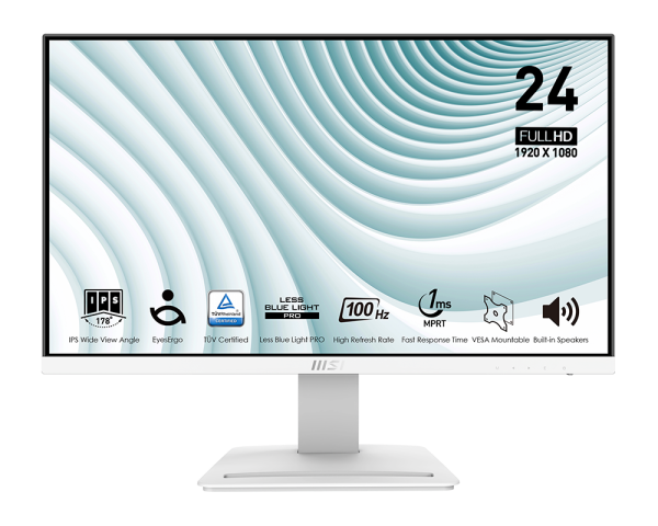 MONITOR | MSI | 9S6-3PB5CH-073 | 24" | 100HZ | 1920x1080 | FHD