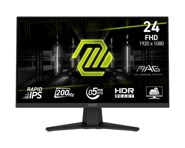 MONITOR | MSI | 9S6-3BC41H-004 | 24" | 200HZ | 1920x1080 | FHD