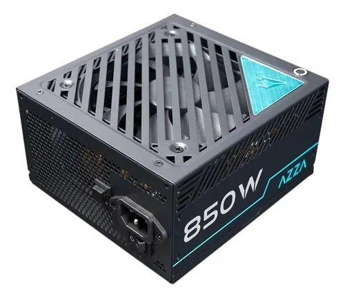 FUENTE DE PODER | CERTIFICADA | AZZA | 850W | 80+GOLD | ATX 3.0 | FCC | 100-240V | MODULAR | NEGRO | PSAZ-850(3.0)-L