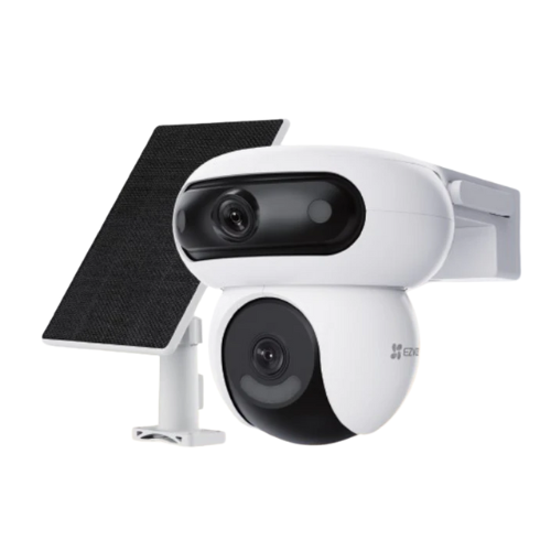 HB90 DUAL KIT EZVIZ CAMARA WIFI + ANEL SOLAR 2K+ 8MP 4+4 DOBLE LENTE 360° CS-HB90|SP-R100