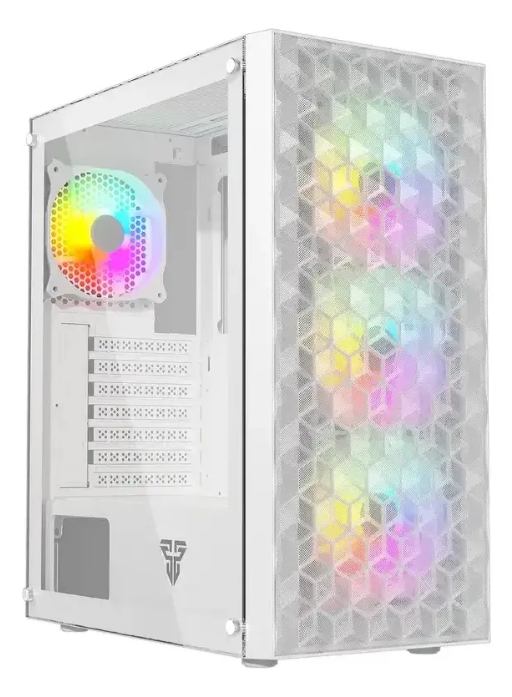 CASE | GAMING | FANTECH | AERO2 | CG83 ATX BLANCO+ 4 FANCOOLER RGB