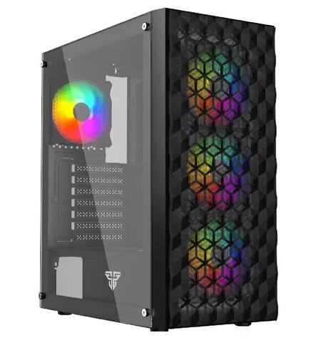 CASE | GAMING | FANTECH | AERO2 | CG83 ATX NEGRO+ 4 FANCOOLER RGB