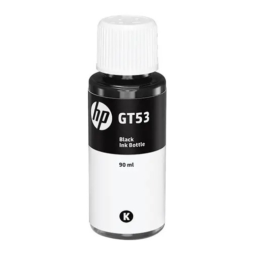 BOTELLA DE TINTA ORIGINAL HP GT53 PARA IMPRESORA SMART TANK 315|415|510|515|519|550|580|610 SERIES NEGRO 90ML
