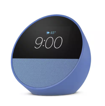 ALEXA | AMAZON | ECHO SPOT (2024) | RELOJ INTELIGENTE | ALEXA WIFI | BLUETOOTH | OCEAN BLUE