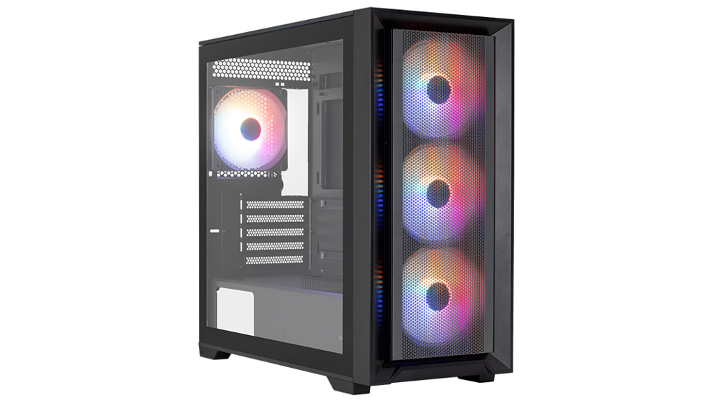 CASE GAMER AEROCOOL G-BK-V1 RGB TERN MINI TOWER CON FANCOOLER 25387